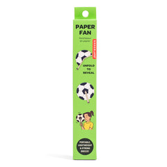 Soccer Paper Fan