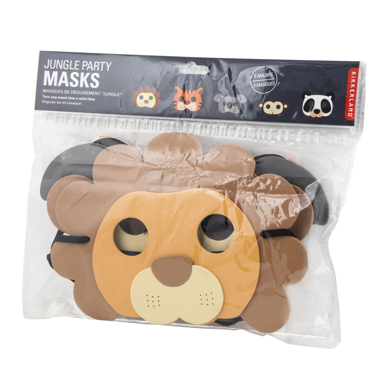 Jungle Party Masks