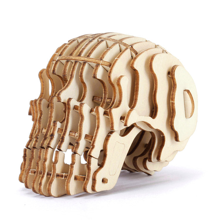 Skull 3D Wooden Puzzle