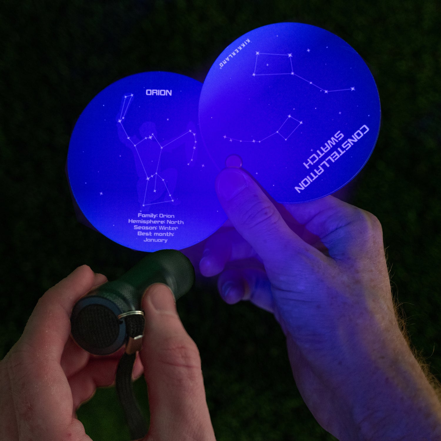 Constellation Swatch Book & Uv Flashlight