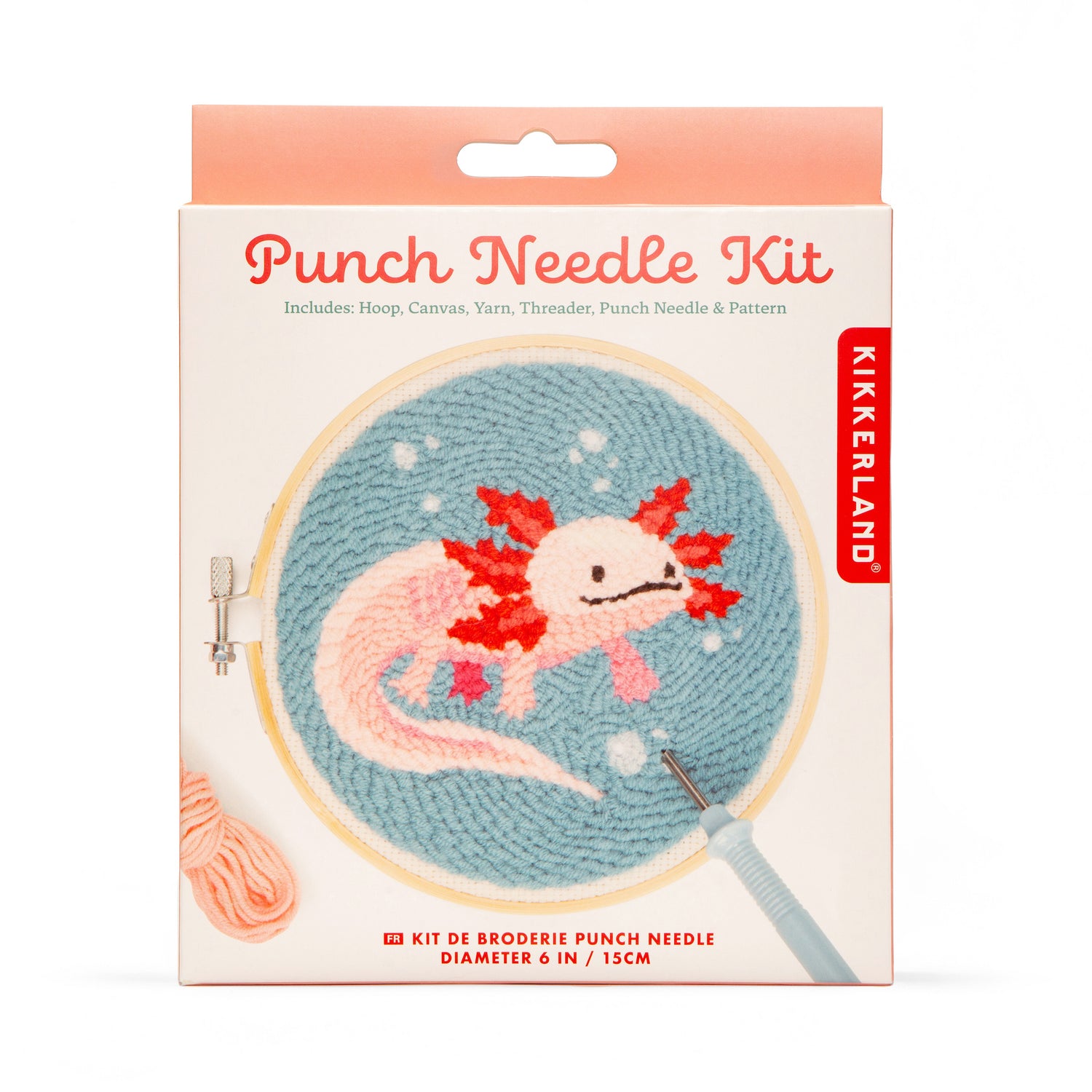Axolotl Punch Needle