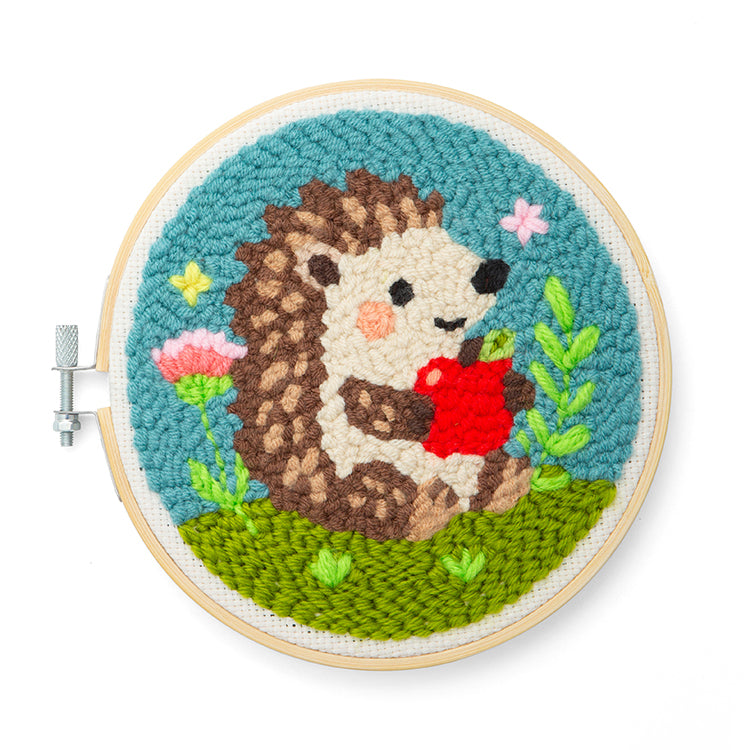 Hedgehog Punch Needle
