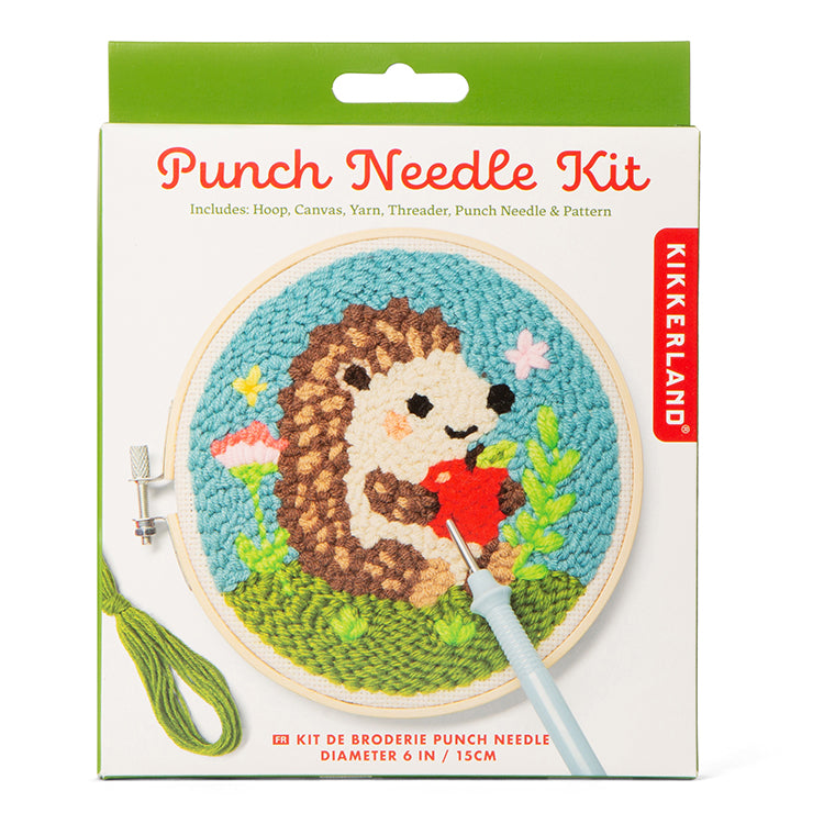 Hedgehog Punch Needle