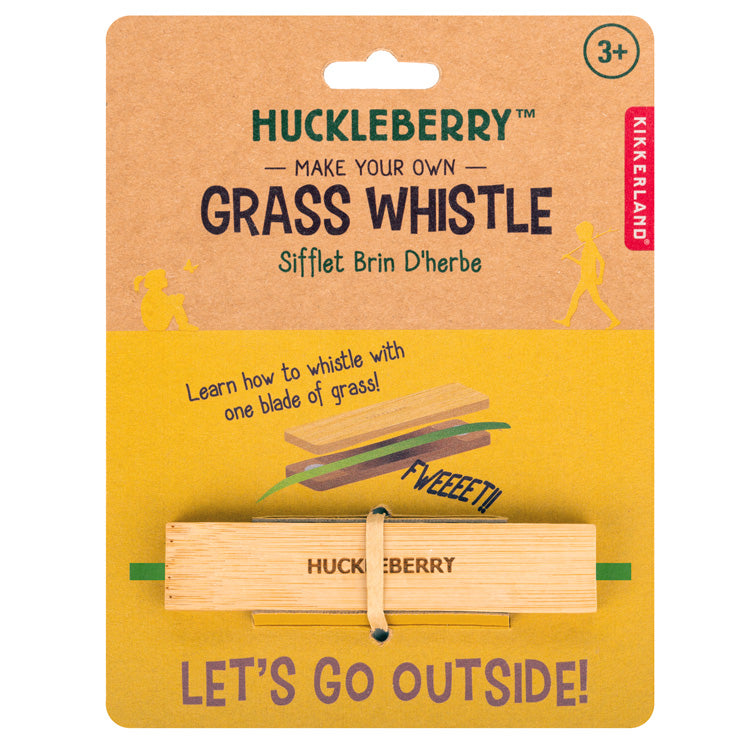 HUCKLEBERRY GRASS WHISTLE