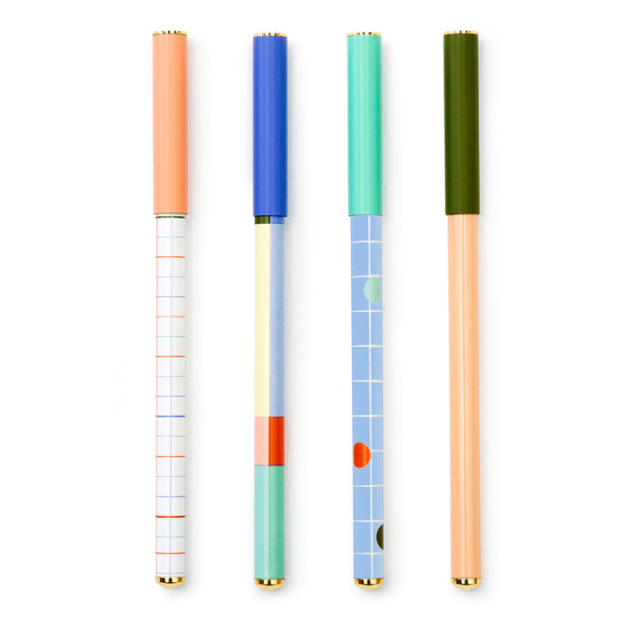 Set of 4 Ballpoint Pens
