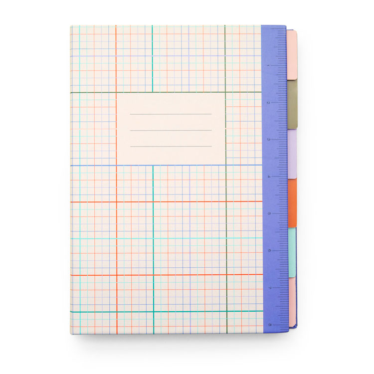 Divider Notebook with Ruler