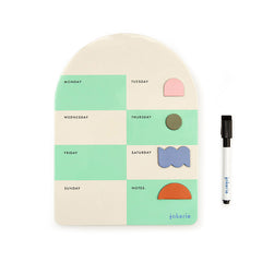 Magnetic Dry Erase Weekly Memo Board