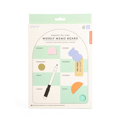 Magnetic Dry Erase Weekly Memo Board