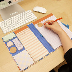 Notepad with Sticky Notes Set and Pen