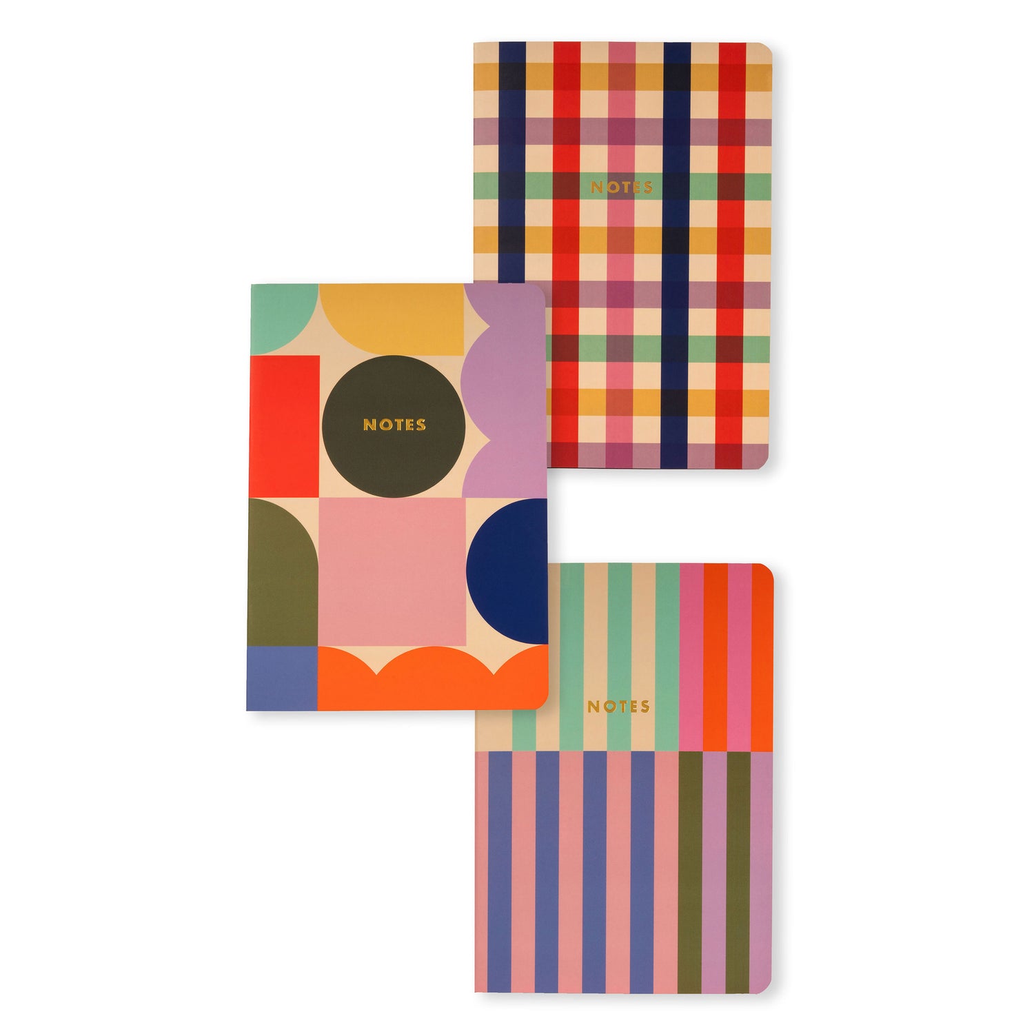 Set of 3 A5 Notebooks