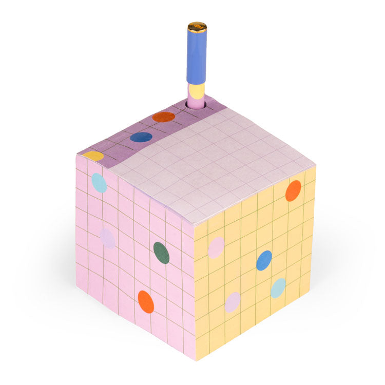 Pen Holder Sticky Note Block