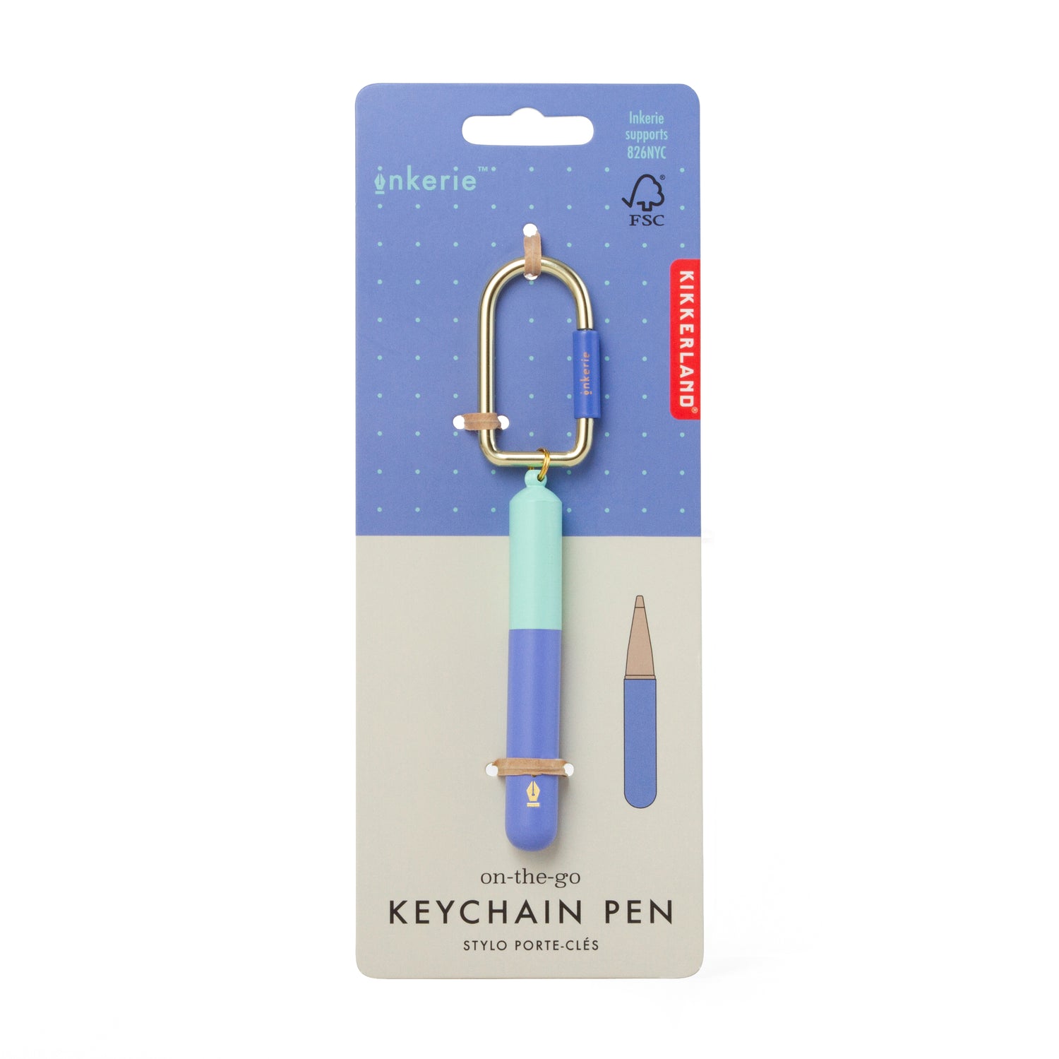 Inkerie On-the-Go Keychain Pen