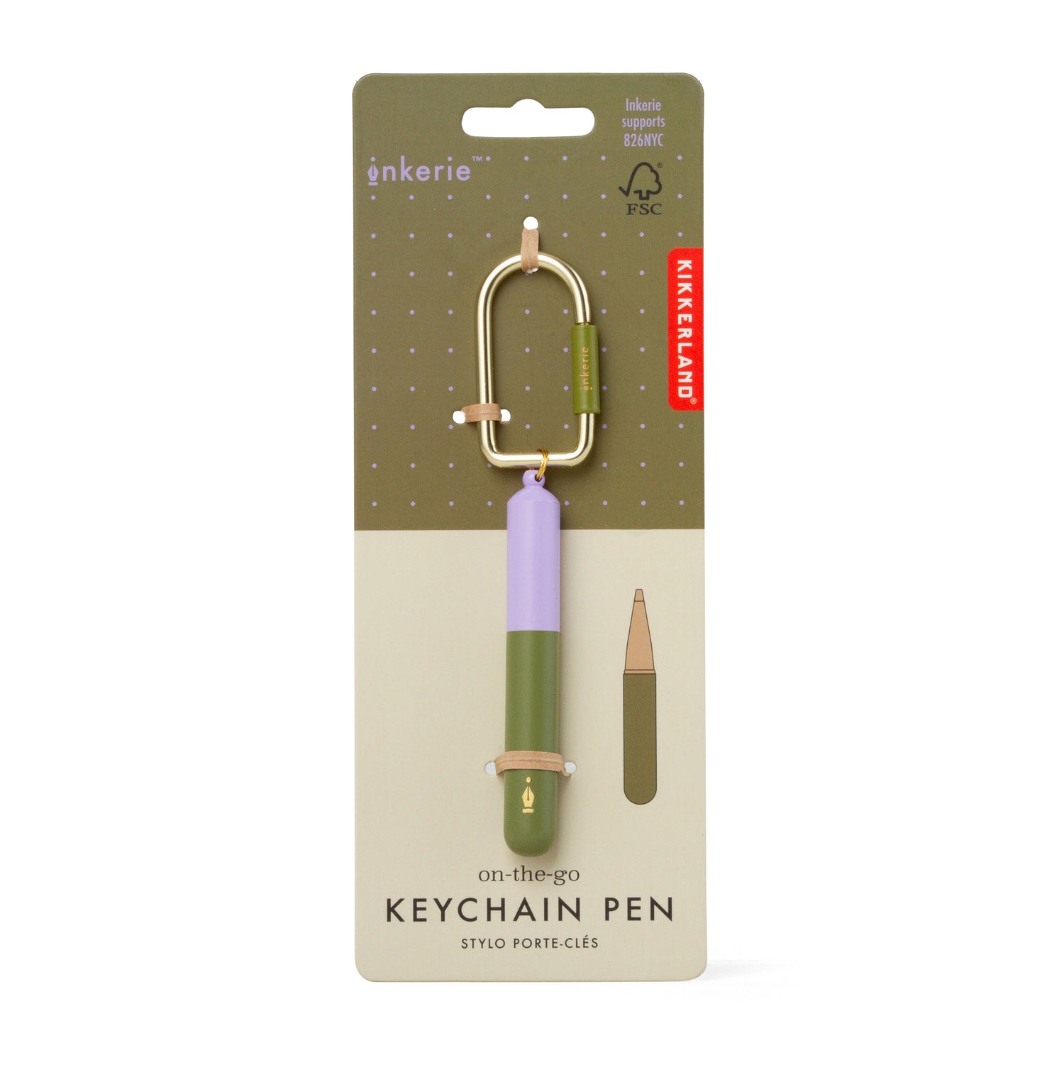 Inkerie On-the-Go Keychain Pen