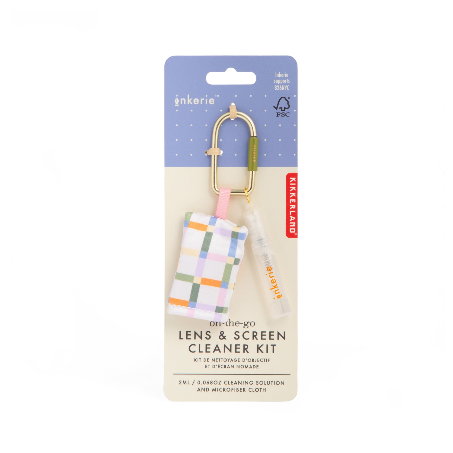 Inkerie On-the-Go Lens & Screen Cleaner Kit