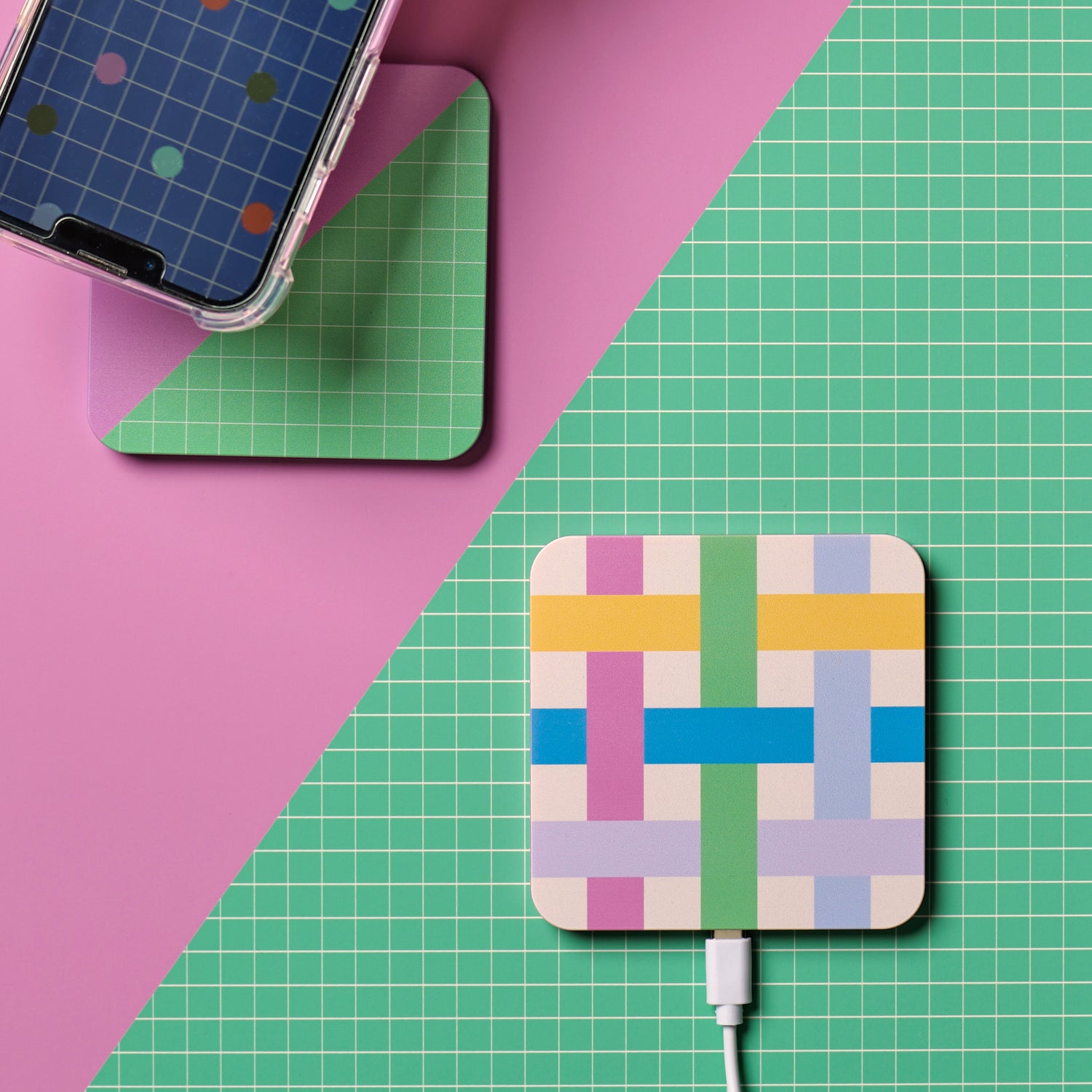 Inkerie Wireless Charger Colorblock