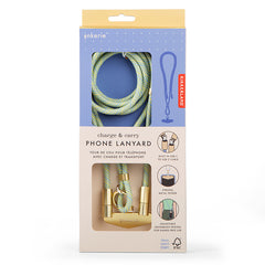 Inkerie ChargeCarry PhoneLanyard Bl