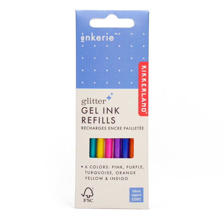 Inkerie Glitter Gel Ink Refills