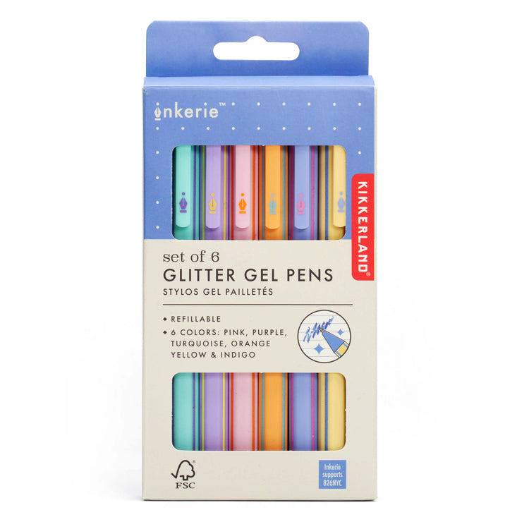 Inkerie Glitter Gel Pens