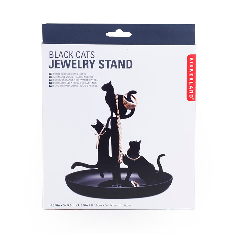 Black Cats Jewelry Holder