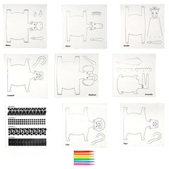 Make,Paint&Play-3D Safari FSC100%