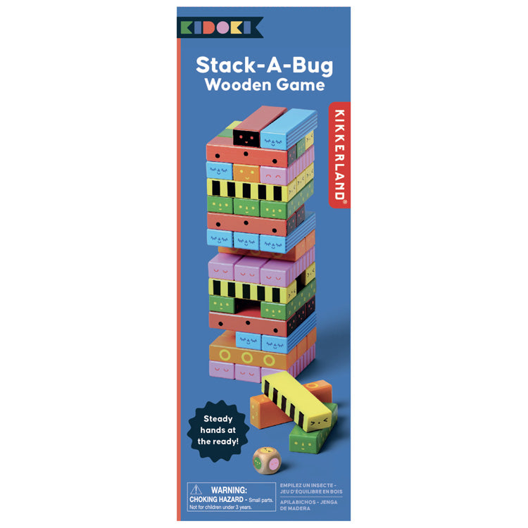 Stack a Bug Wooden Balance Game