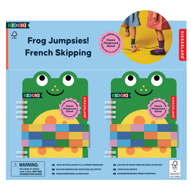 Kidoki Frog Jumpsies! French Skipping