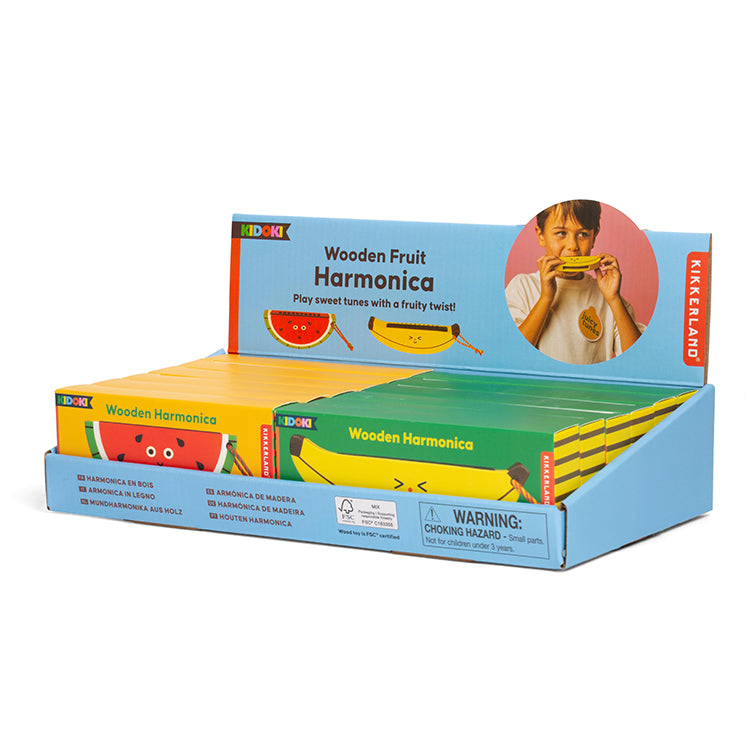 Kidoki Wooden Fruit Harmonica