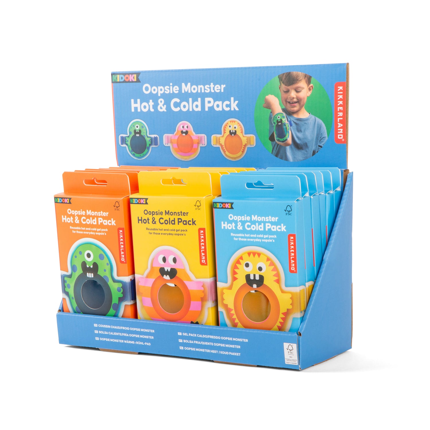 Kidoki Oopsie Monster Hot&Cold Pack