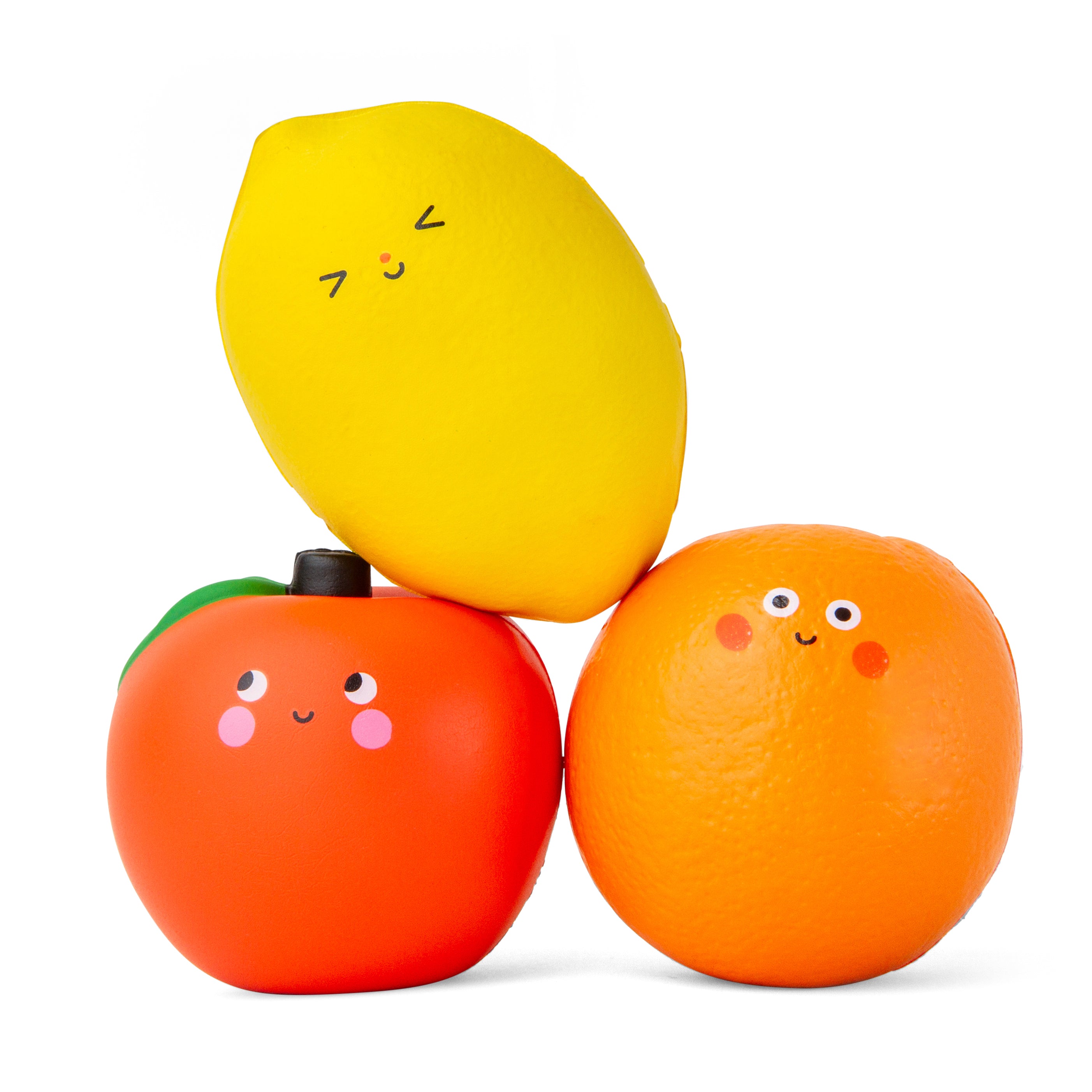 kikisquishy キキスク フルーツボウ アニマル シリーズ スクイーズ Kidoki Fruit Squishies – Kikkerland B.V