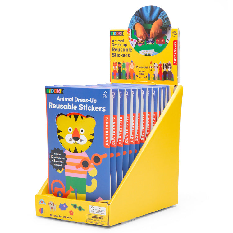 Kidoki Animal Dress-Up Stickers