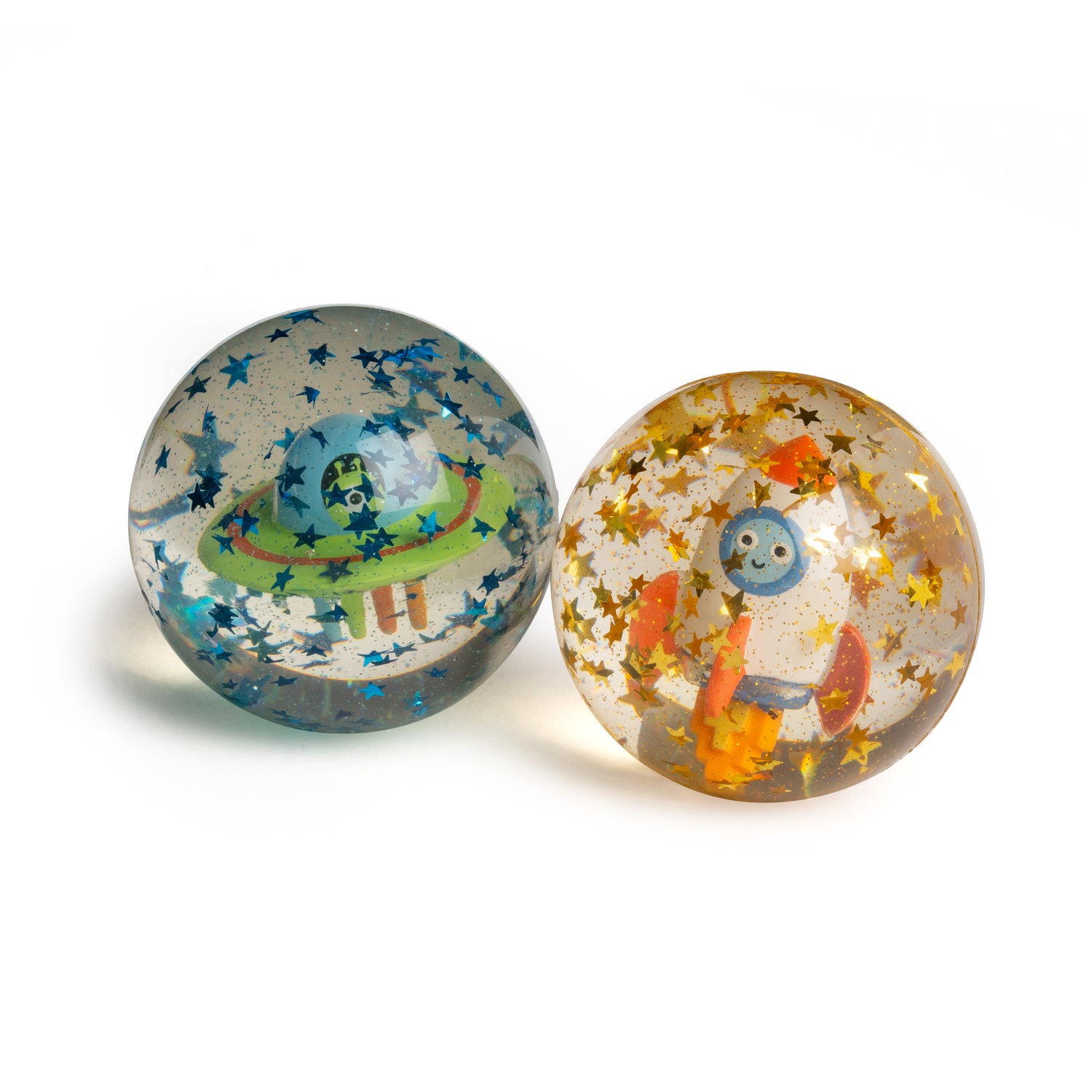 Kidoki Rocket Ship&UFO Bouncy Balls