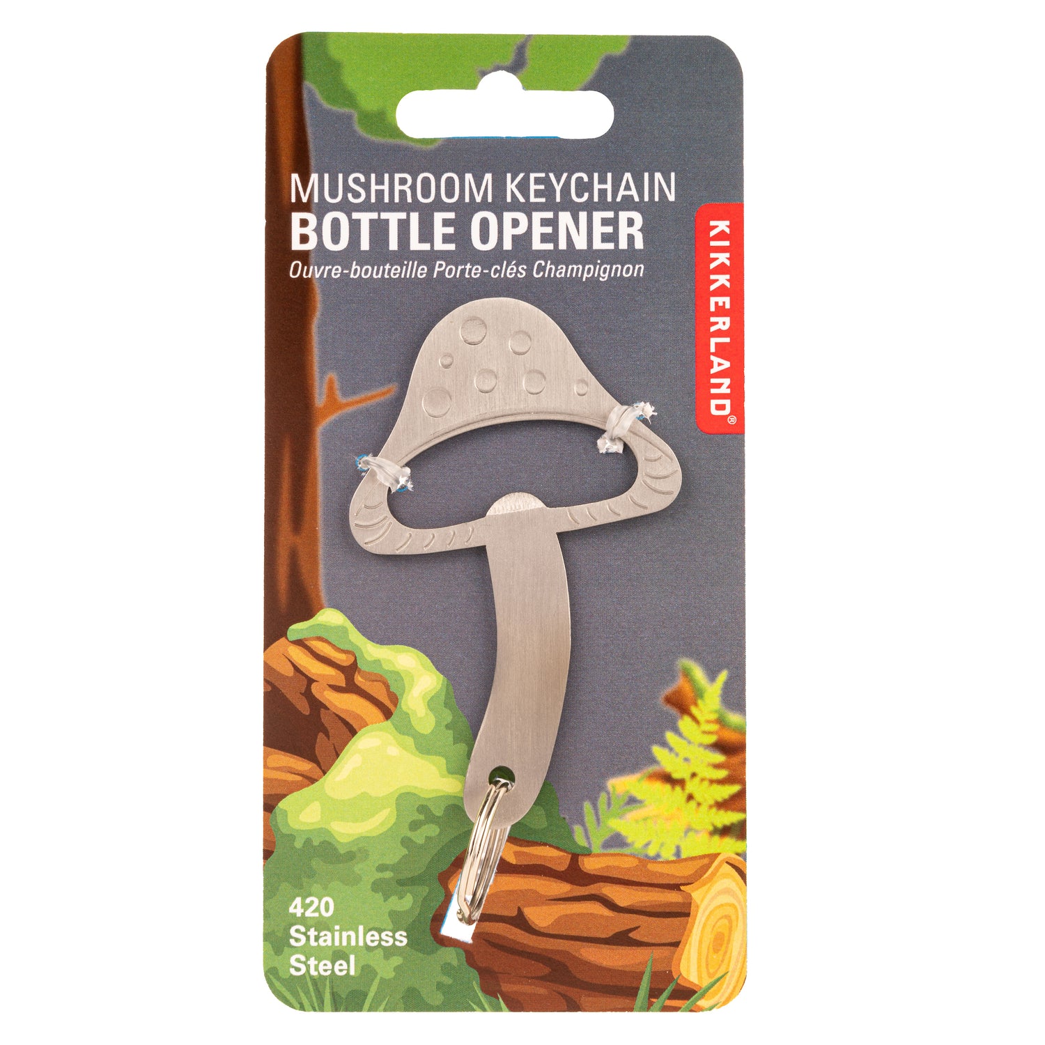 MUSHROOM KEYCHAIN BOTTLE OPENER