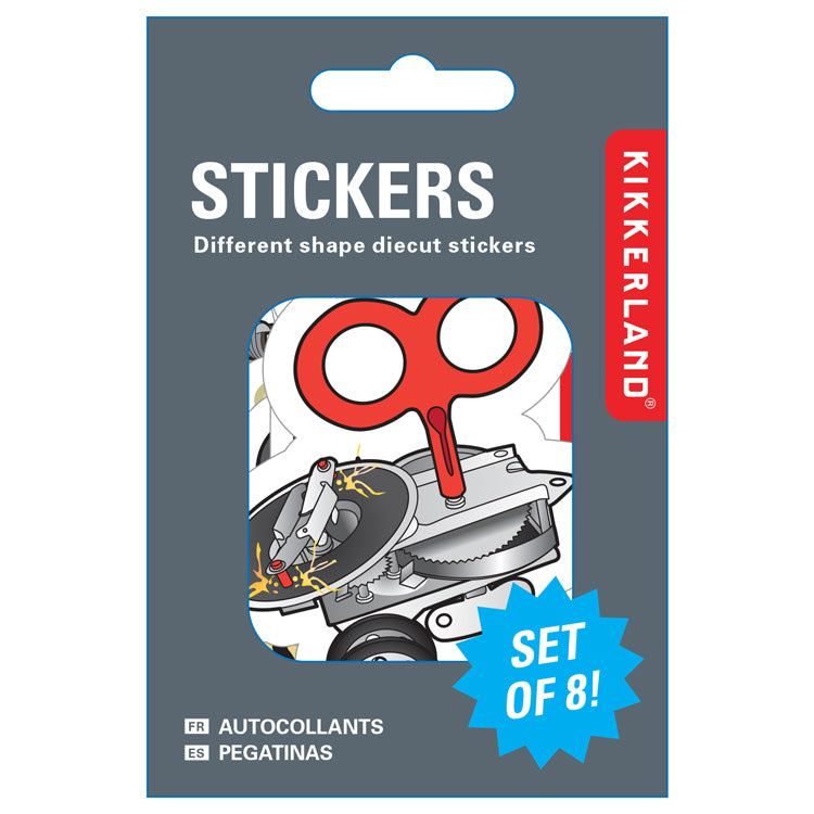 Kikkerland Stickers Asst 1