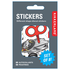 Kikkerland Stickers Asst 1