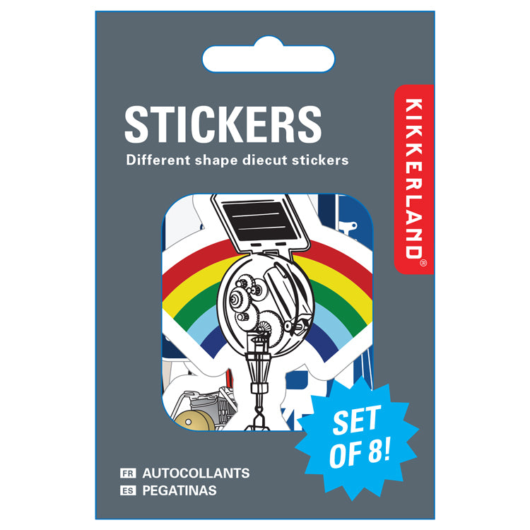 Kikkerland Stickers Asst 2