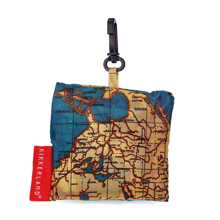 Maps Travel Laundry Bag