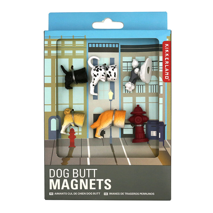 Dog Butt Magnets 6 Per Set