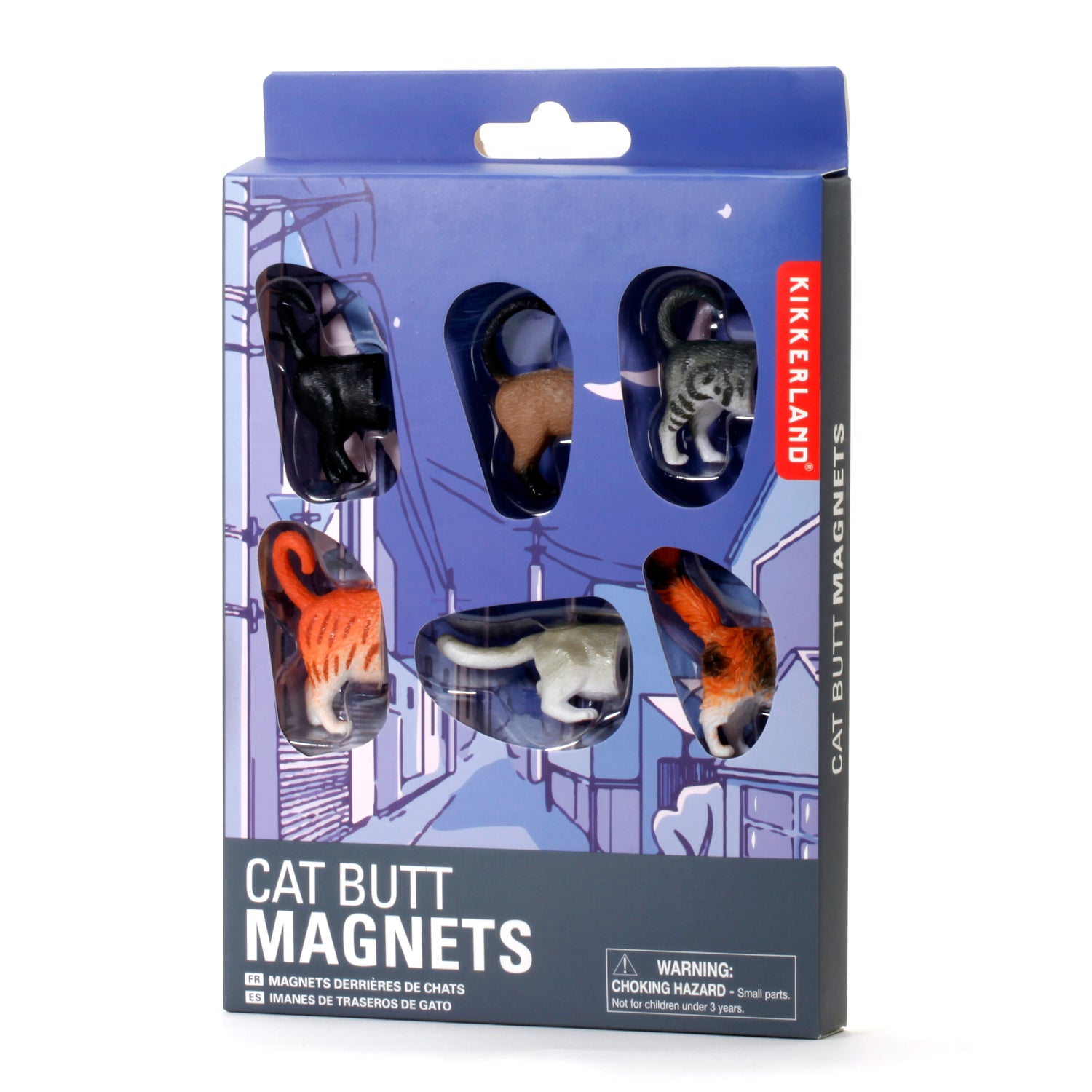 Cat Butt Magnets Set Of 6