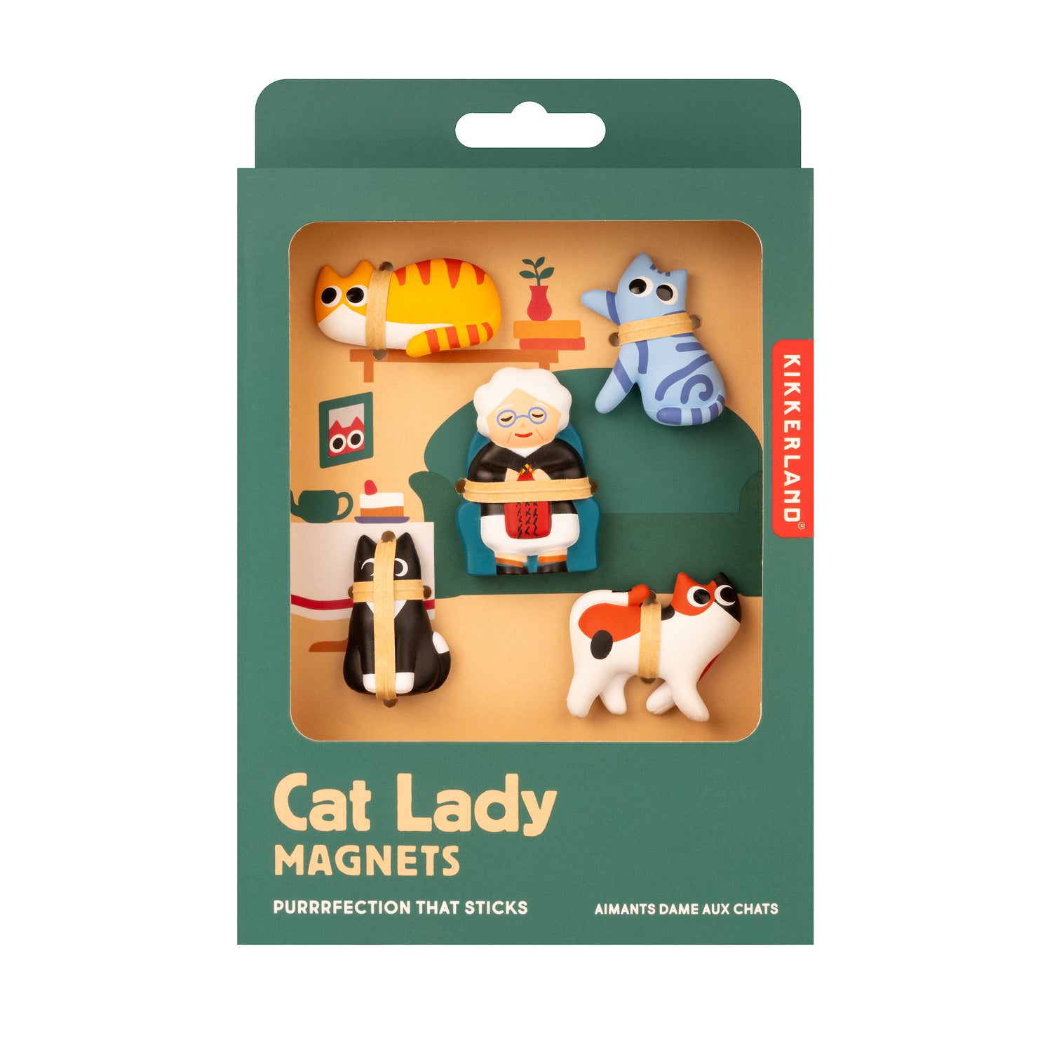 Cat Lady Magnets