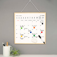 White Board Calendar