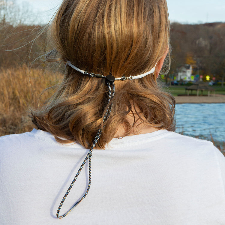 Braided Mask Lanyard - Black