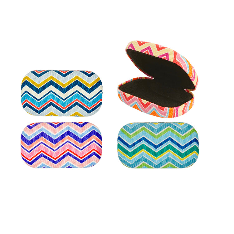 STRIPED TRAVEL CASE ASST