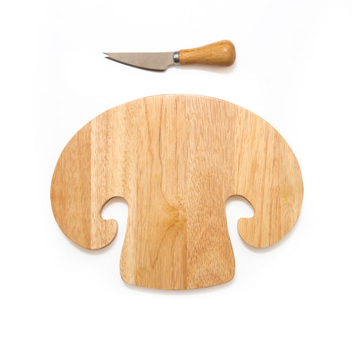 Mushroom Cutting Board & Knife