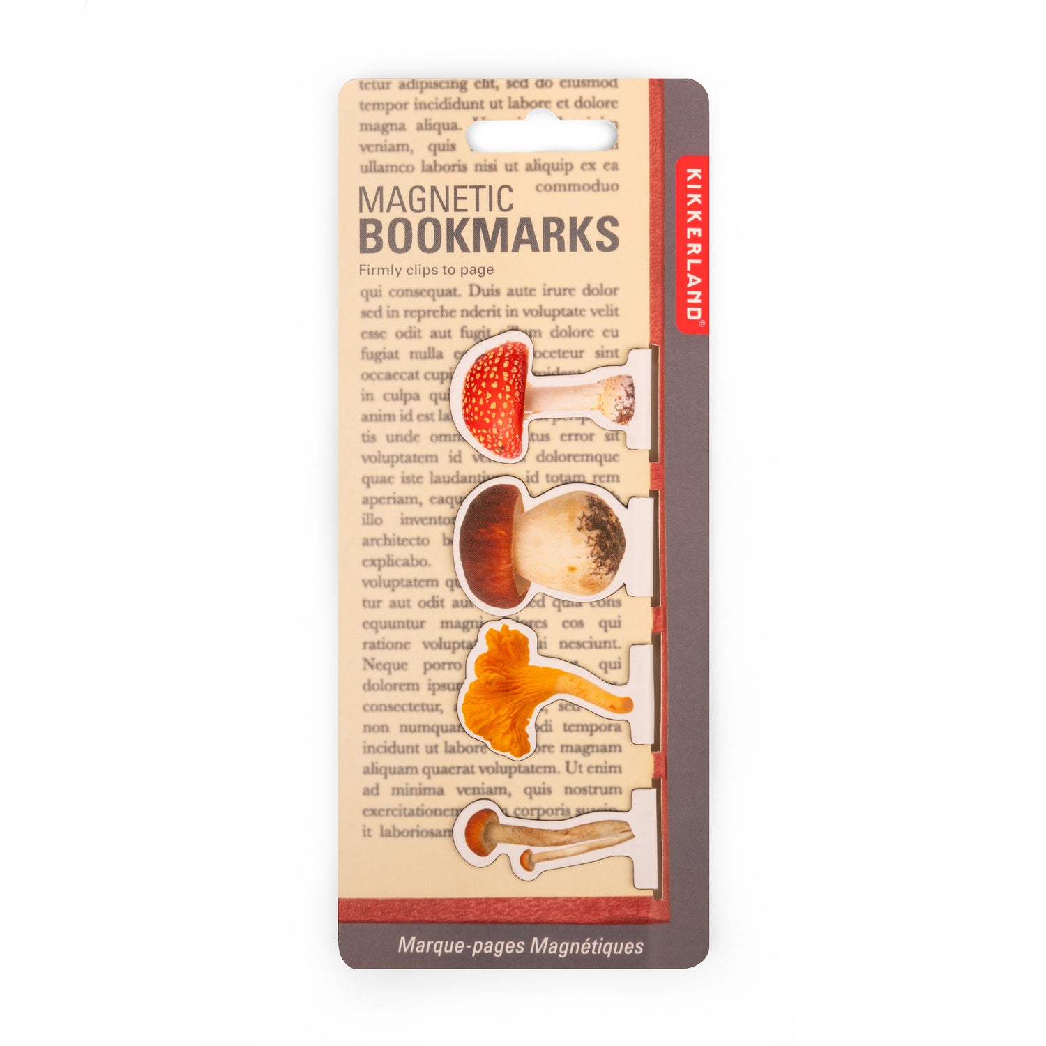 Mushroom Magnetic Bookmarks