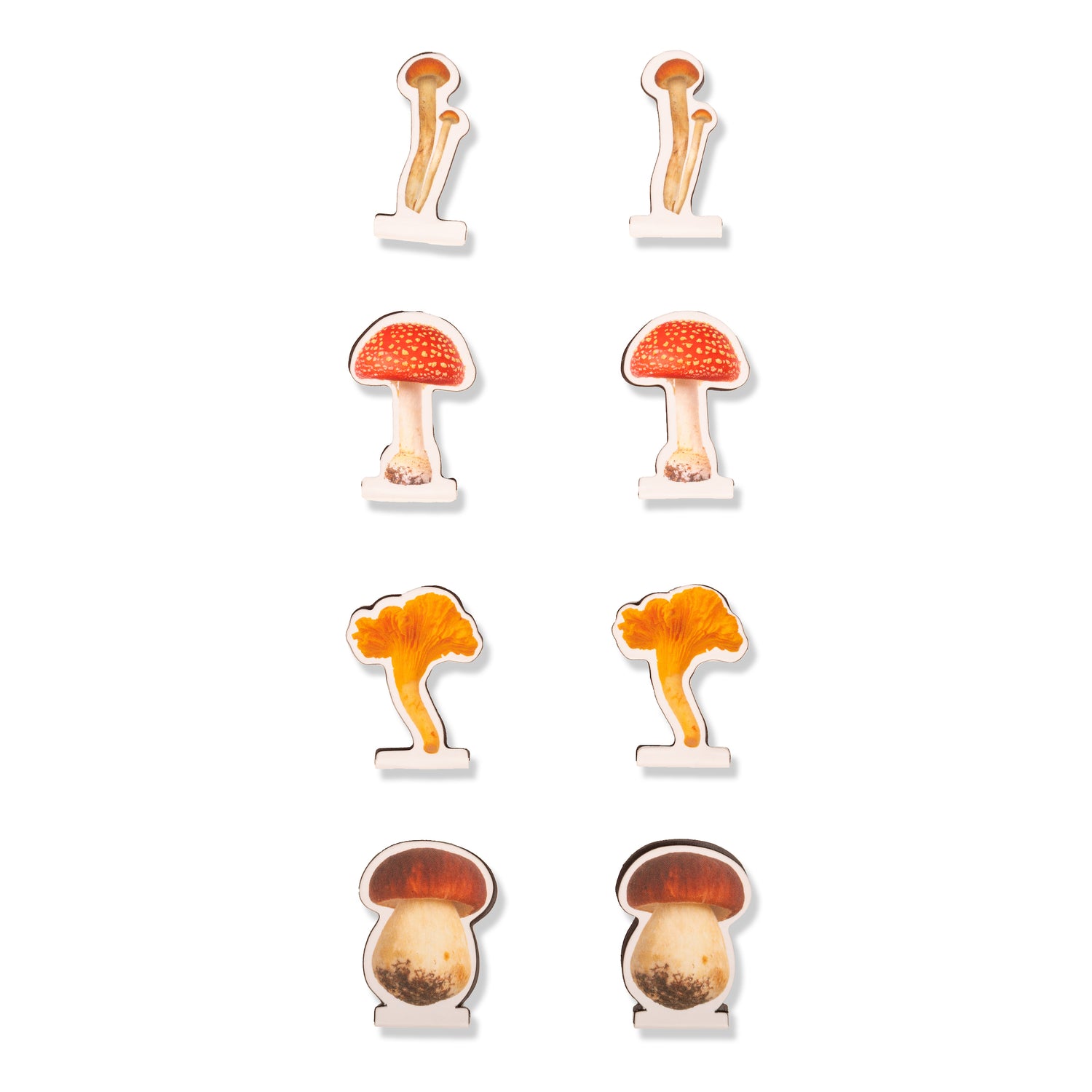 Mushroom Magnetic Bookmarks