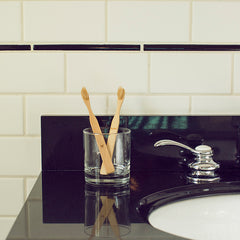 Nudie Bamboo Toothbrush Set