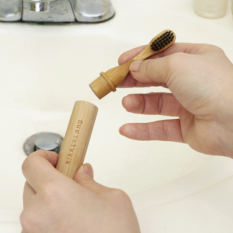 On-the-Go Bamboo Toothbrush