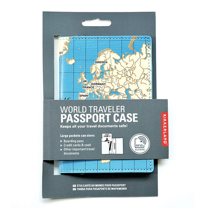 World Traveler Passport Case