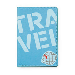 Blue Jet Set Passport Case