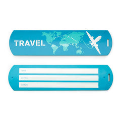 Blue Slap Luggage Tag